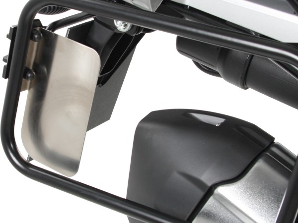 Tôle de protection thermique en acier inoxydable en cas d'utilisation de valises en plastique pour BMW R 1250 GS (19-23)