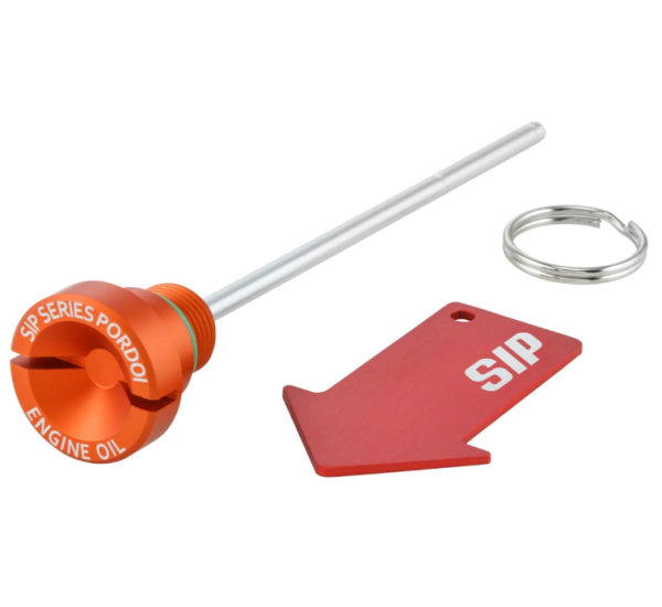 Bouchon de remplissage d'huile moteur pour Vespa LX/S 3V i.e. 125-150ccm 4T AC, orange mat