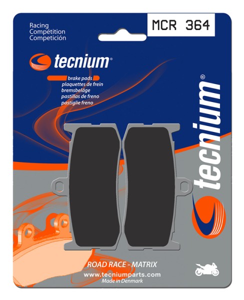 Plaquettes de frein en carbone fritté Tecnium Racing - MCR364