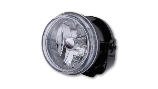 HIGHSIDER smart Phares antibrouillard noirs ronds, homologués E (1pc)
