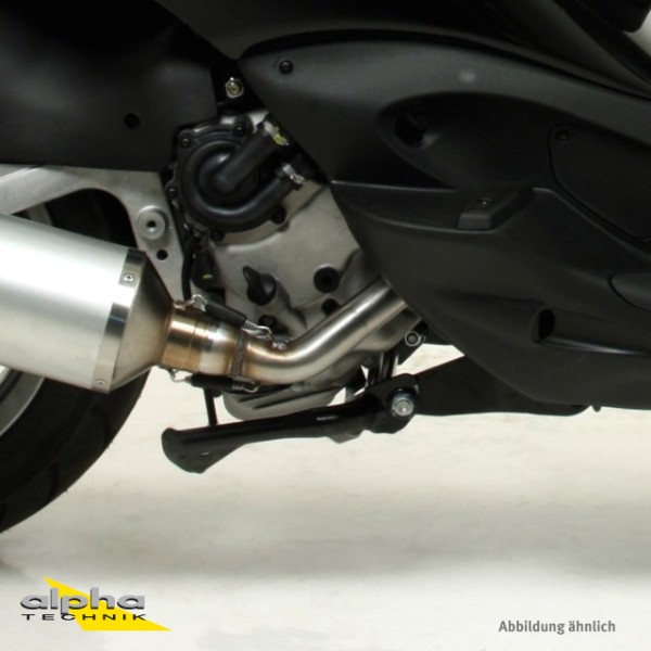 ARROW Krümmer für Aprilia Scarabeo400 2006-11 / Scarabeo500 2003-12 / Piaggio Beverly400 2006-11 / B