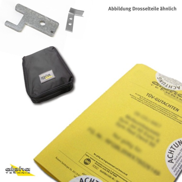 alpha Technik Drosselkit 11kW für Aprilia AF1 125 Futura, FM