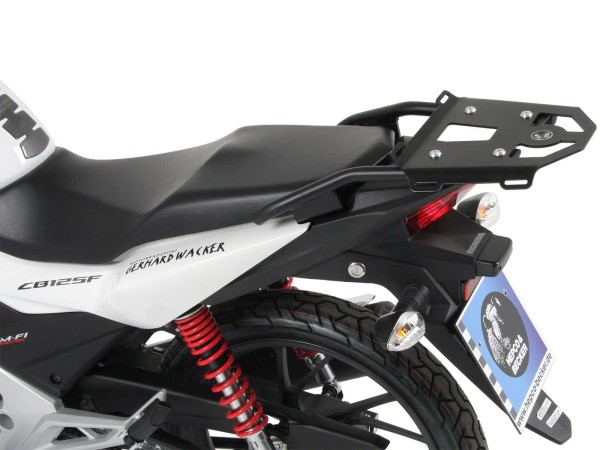 Minirack porte-bagages arrière souple noir pour Honda CB 125 F (15-20) Hepco & Becker
