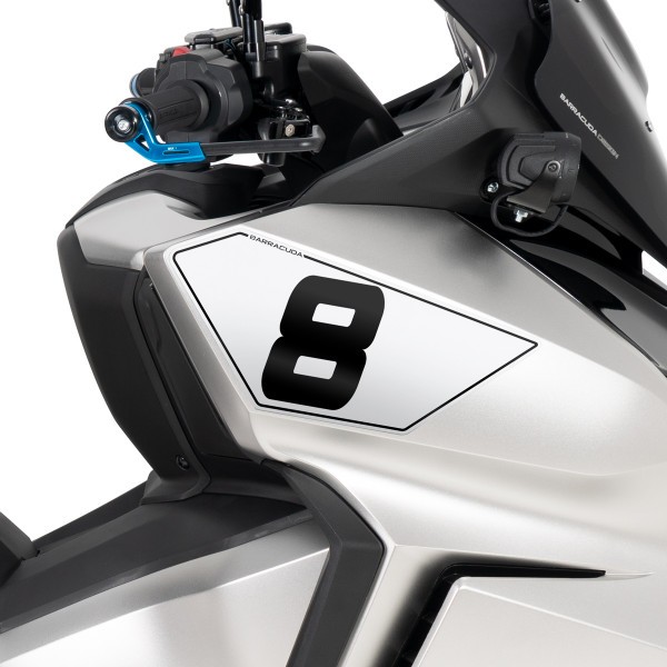 Plaque d'immatriculation pour Honda Forza 750 (21-) - Barracuda