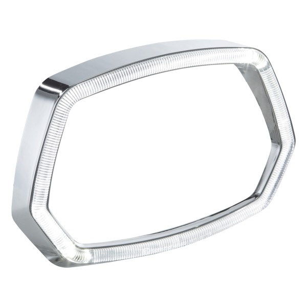 Anneau de lampe chromé LED anneau lumineux pour Vespa Sprint 125/150ccm 4T ('13-'18)