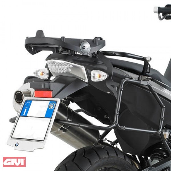 Plaque de support du top case Givi valise monokey BMW F650-800GS année 08-11