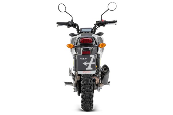 ARROW Auspuff X-KONE DARK für Honda MSX 125 Grom, Modelljahr 2021-2024, Edelstahl