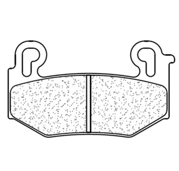 CL Brakes Road plaquettes de frein en métal fritté - 1280A3+