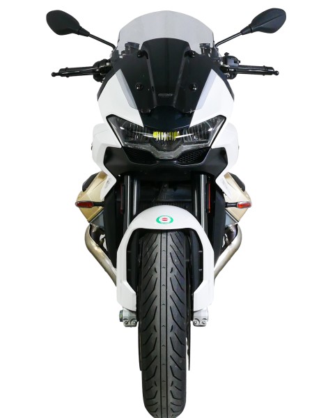 Pare-brise touring MRA "TM" pour Moto Guzzi V100 Mandello