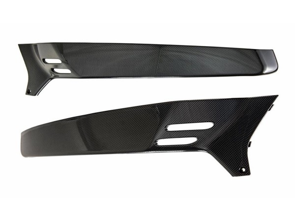 Set de carénage latéral gauche/droite pour Vespa GTS/GTS Super/GTV/GT 60 125-300ccm, carbon-look