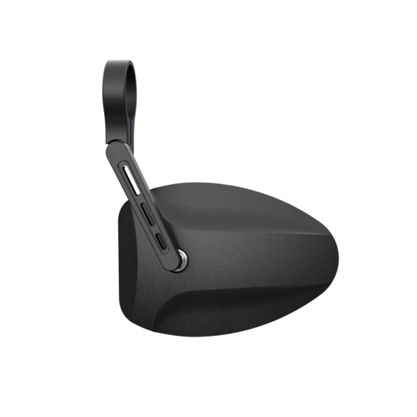 HIGHSIDER pro Rétroviseur d'extrémité de guidon Ferrara 2 Noir Court (1pc)