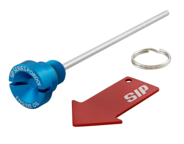 Öleinfüllschraube Motoröl für Vespa Primavera/​Sprint 125-150ccm i.e. 3V 4T AC, blau