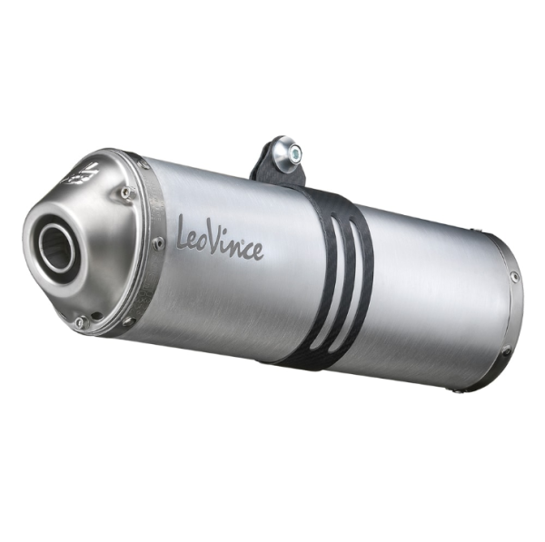 LeoVince système d'échappement X3, aluminium, slip on pour quad Kawasaki / Suzuki