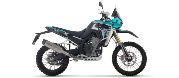ARROW Auspuff INDY RACE EVO Titan für KOVE 800X Pro, Rally, Modelljahr 2025-