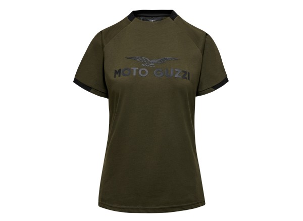 T-shirt Moto Guzzi femme vert