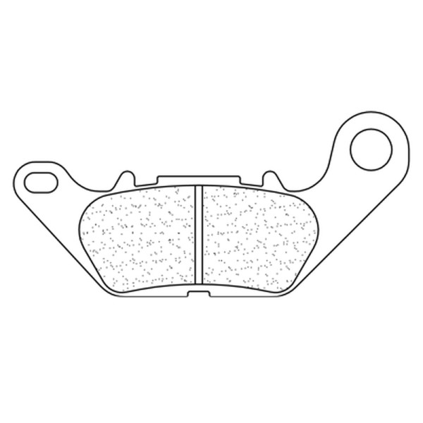 CL Brakes Street plaquettes de frein en métal fritté - 1224S4