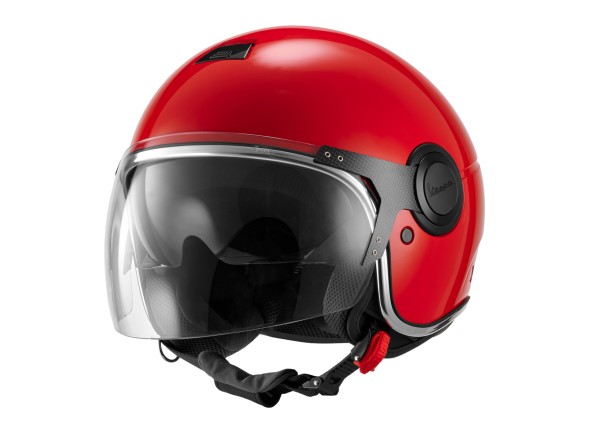 Vespa casque jet, Vespa Argentario, rouge