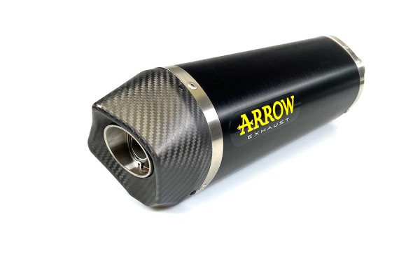 ARROW Auspuff RACE TECH für Kawasaki Z650, Ninja 650 und Versys 650 aus Aluminium, schwarz