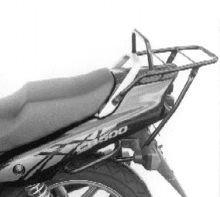Porte-bagages tubulaire support de top case noir pour Honda CB 500 /S (93-97) Hepco & Becker