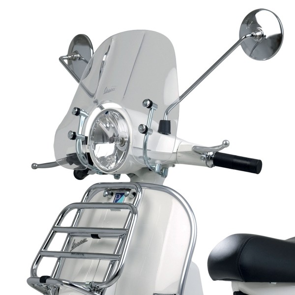 Pare-brise original "Cruiser" Vespa PX - clair