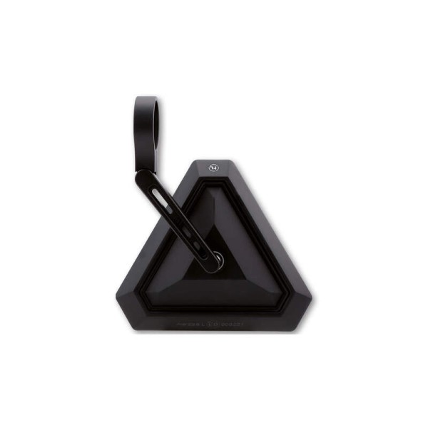 HIGHSIDER pro Rétroviseur d'extrémité de guidon Tetra Noir Court (1pc)