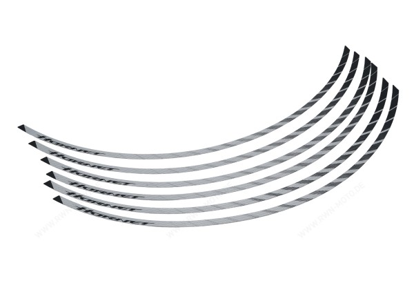 Décor de jantes noir / gris pour Honda CB 1000 Hornet (25-) Original