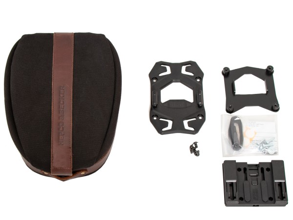 Legacy kit de sacoches arrière noir à fixer sur les Soloracks Hepco & Becker Hepco & Becker
