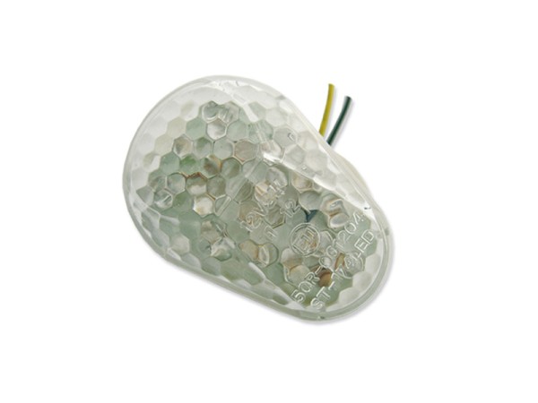 V PARTS Clignotant LED avant, en forme de goutte, Kawasaki ZX-6R/ZX-10R/Z750