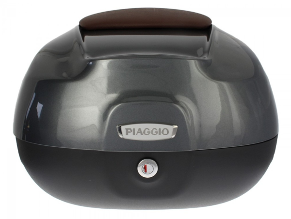 Top case 37 L avec dossier pour Piaggio Medley 125/150 (16-18) - gris 798/B