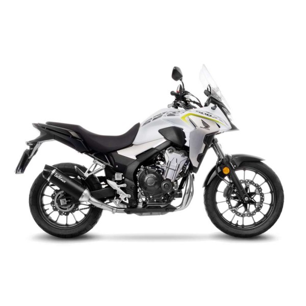 LeoVince système d?èchappement Nero pour Honda CB 500 F /X, CBR 500 R, noir, slip on, Euro4+5, E-approbation