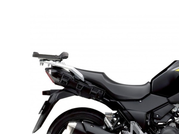 Kit de montage pour top case Shad, finition noire, pour Suzuki DL 250 V-Strom (17-21)