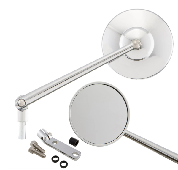 Rétroviseur standard gauche ou droit pour Vespa PX 80-200ccm, chrome