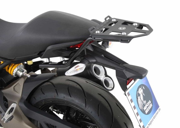 Minirack porte-bagages arrière souple noir pour Ducati Monster 821 (14-17) Hepco & Becker