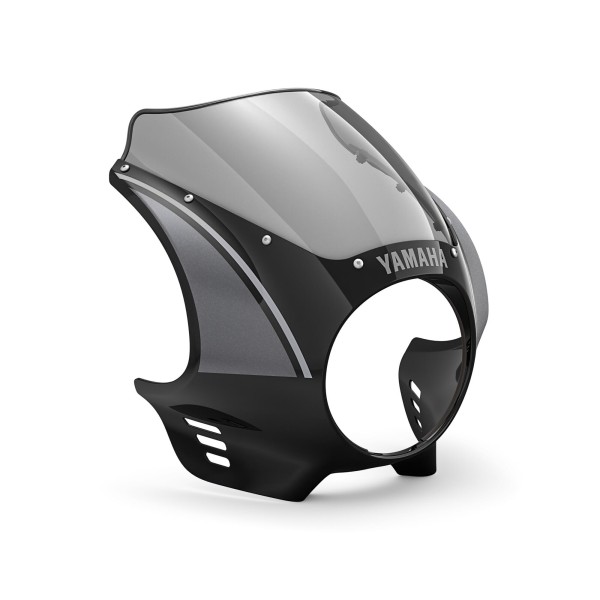 Mini-carénage avant noir/argent pour Yamaha XSR 900 (25-) d'origine