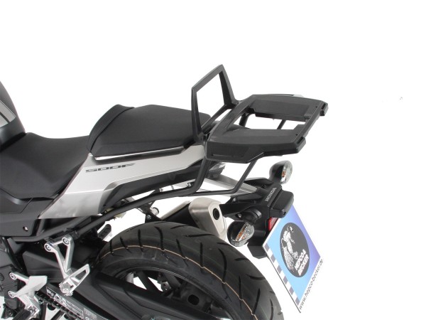 Support de top case Alurack noir pour Honda CBR 500 R (16-18) Hepco & Becker