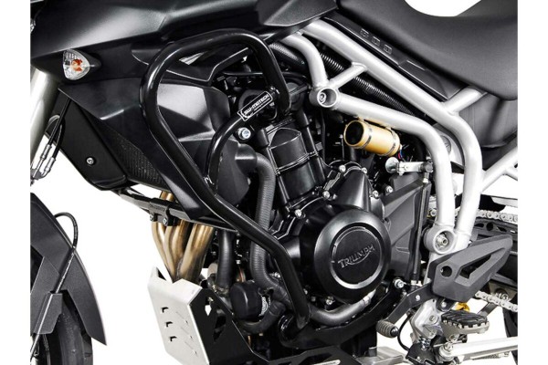 SW-Motech Crash bar negro para Triumph Tiger 800 /XC - SW Motech