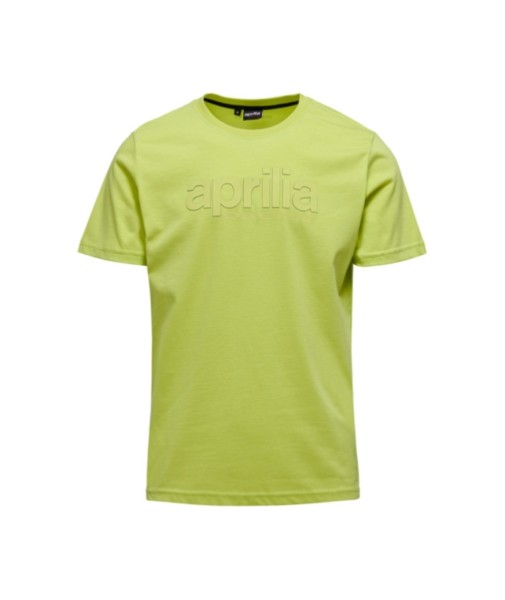 T-shirt Racing Aprilia homme jaune