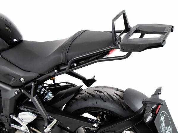 Support de topcase Alurack noir pour Triumph Trident 660 (21-) Hepco & Becker
