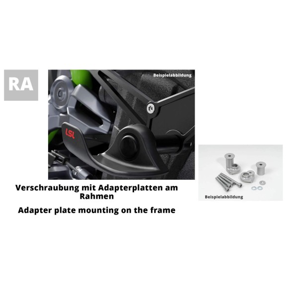 LSL SlideWing Befestigungskit für Yamaha YZF-R6, 2003-2005