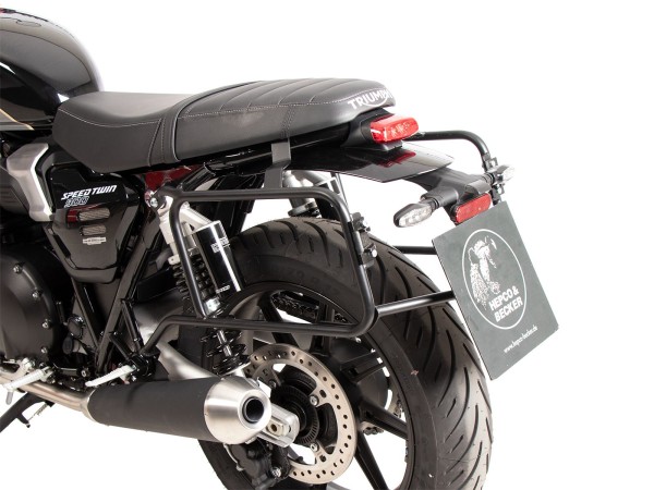 Porte-bagages latéral vissé noir pour Triumph Speed Twin 900 (25-) Hepco & Becker