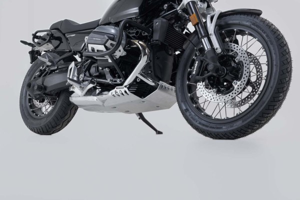 SW-Motech Plaque de protection moteur argentée pour BMW R 12 G/S (25-)