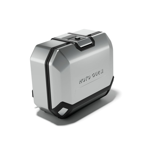 Coffre latéral en aluminium à gauche pour Moto Guzzi V85 TT (24-)