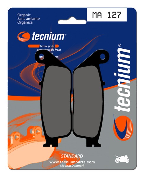 Plaquettes de frein organiques Tecnium Street - MA127