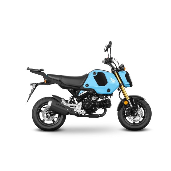 Support de top case Shad, peint en noir, pour Honda MSX 125 Grom (21-)