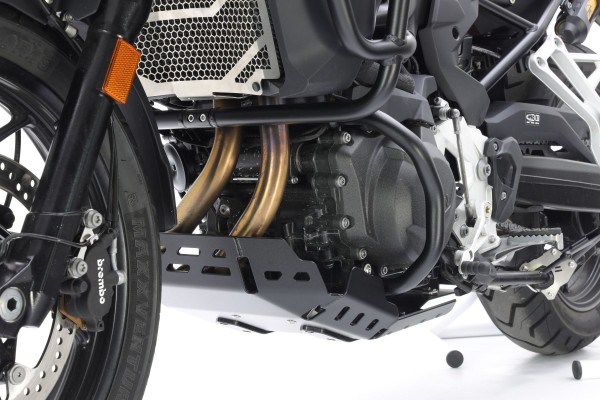 Protège-moteur en aluminium noir pour BMW F 800 GS (24-)