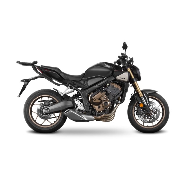 Support de top case Shad, peint en noir, pour Honda CB 650 R / CBR 650 R (24-)