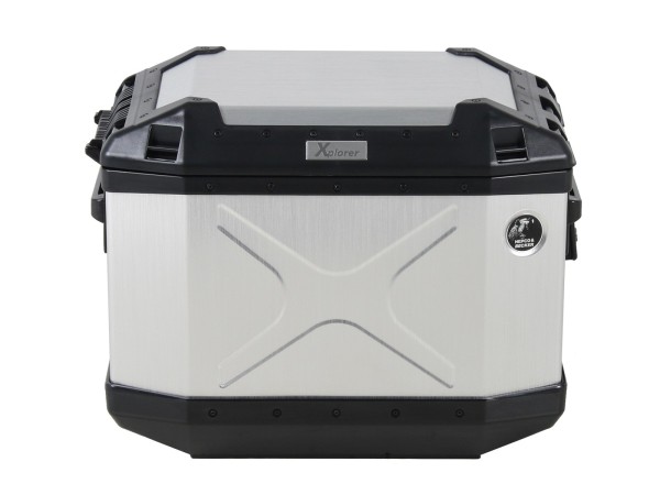Valises latérales Alu Xplorer 40 argent Hepco & Becker