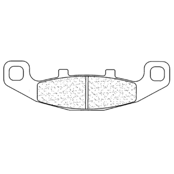 CL Brakes Street plaquettes de frein en métal fritté - 2304A3+