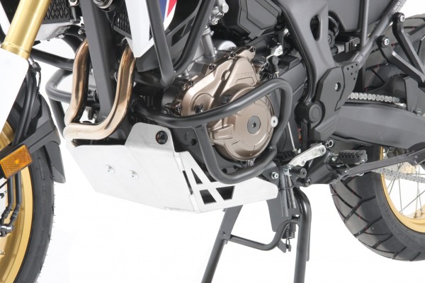Plaque de protection moteur argentée pour Honda CRF 1000 Africa Twin (18-19) Hepco & Becker