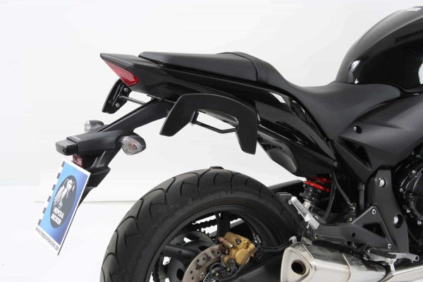 Supports latéraux C-Bow noirs pour Honda CB 600 F Hornet (11-15) Hepco & Becker